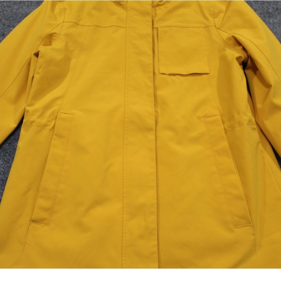 Pendleton Yellow Raincoat Jacket Hooded Plaid Lined Women's S/CH - Picture 9 of 16